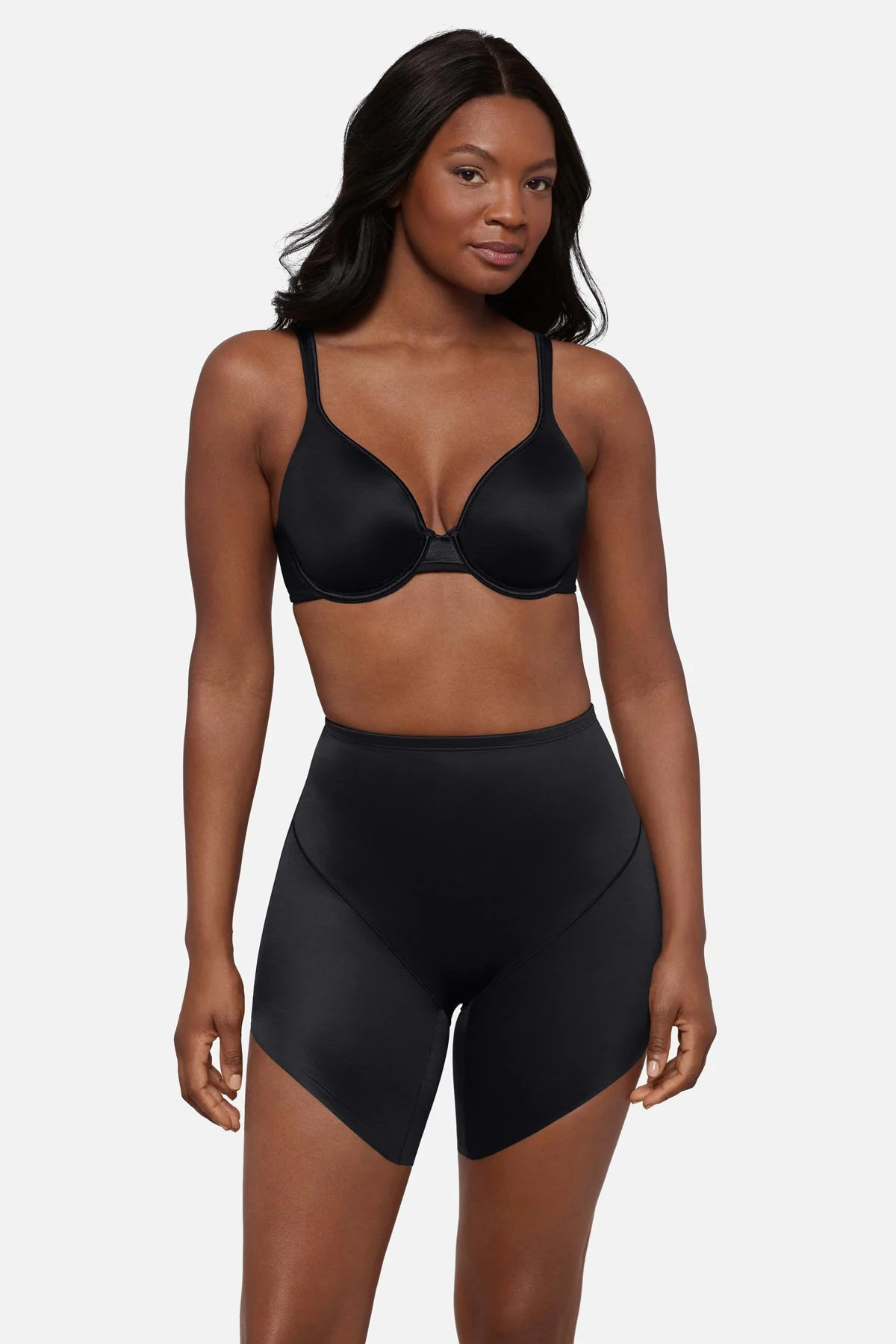 Showstopped Slanted Hem Shaping Short